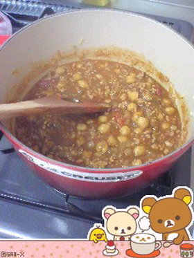 ひよこ豆カレー
