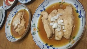 鶏むね肉のしっとりチャーシュー