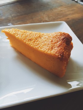 濃厚かぼちゃプリンケーキ