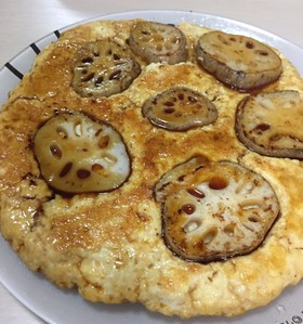 みきママの挟まないレンコンの挟み焼き