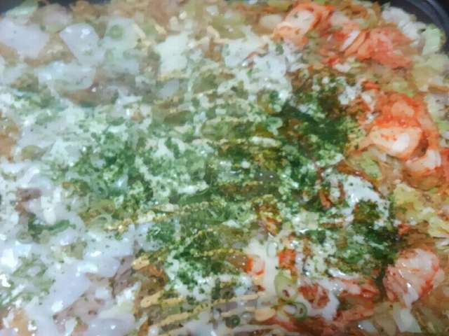 最も気に入った もんじゃ 焼き レシピ お好み焼き 粉 500 トップ画像のレシピ