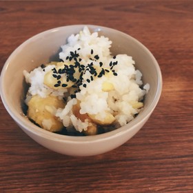 お米もっちり栗ごはん