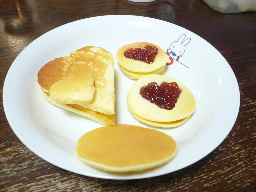 愛娘作・朝食ホットケーキの画像