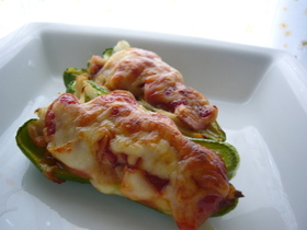 濃厚!ピーマンのPizza