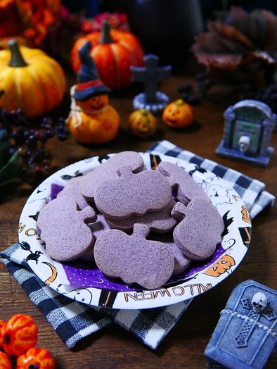 紫芋パウダーdeザクザク！！クッキーの写真