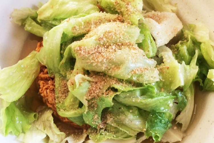 ヘルシー レタスたっぷりチキンラーメン レシピ 作り方 By ふわふわ クックパッド 簡単おいしいみんなのレシピが352万品
