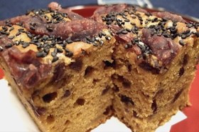 とってもしっとり☆かぼちゃのケーキ