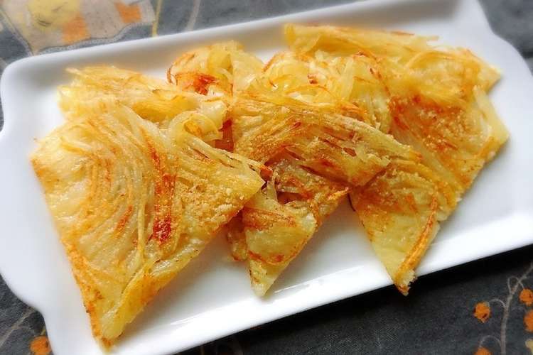 じゃがいものガレット にんにくバター風味 レシピ 作り方 By Harushot クックパッド