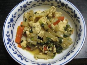 野菜炒め:焼き肉味