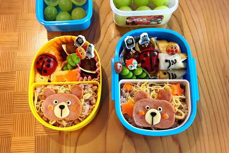 3歳5ヶ月1歳8ヶ月弁当30 10 19 レシピ 作り方 By まなななま クックパッド 簡単おいしいみんなのレシピが360万品