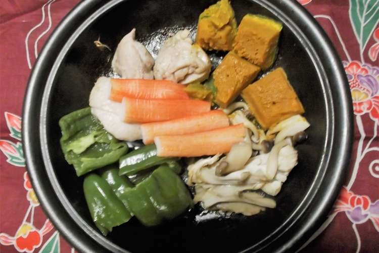 鶏もも肉と野菜の陶板焼き レシピ 作り方 By クッカーまさおちゃん クックパッド 簡単おいしいみんなのレシピが350万品