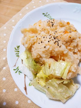 じゃがりこdeタラモサラダ