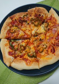【簡単】市販のピザ粉で◎基本のピザ