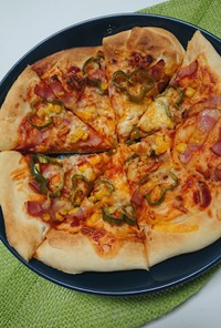 【簡単】市販のピザ粉で◎基本のピザ