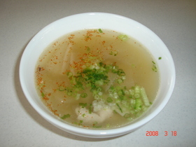 簡単!タイ風♪大根のスープ!