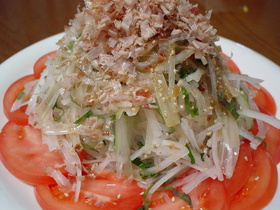 大根サラダ
