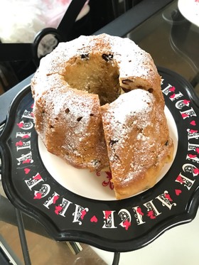 バターなし♡簡単クグロフケーキ