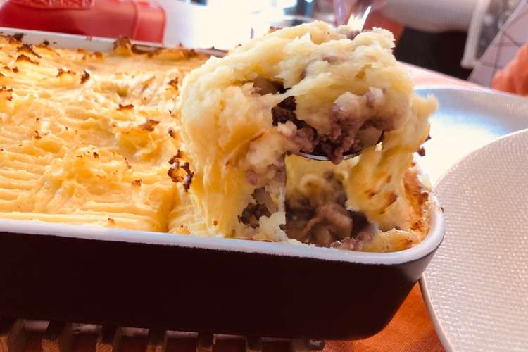 仏発 マッシュポテトとひき肉のグラタン風 レシピ 作り方 By フランス在住の主婦 クックパッド 簡単おいしいみんなのレシピが349万品