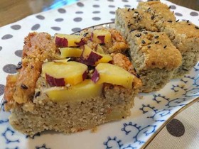 サツマイモとすりゴマのパウンドケーキ