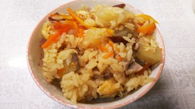 さつまいもの炊き込み御飯