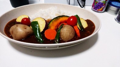 【FFXV】野菜たくさんカレーの写真