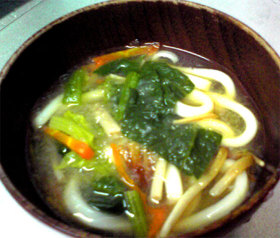 野菜たっぷり!きのこおろしうどん