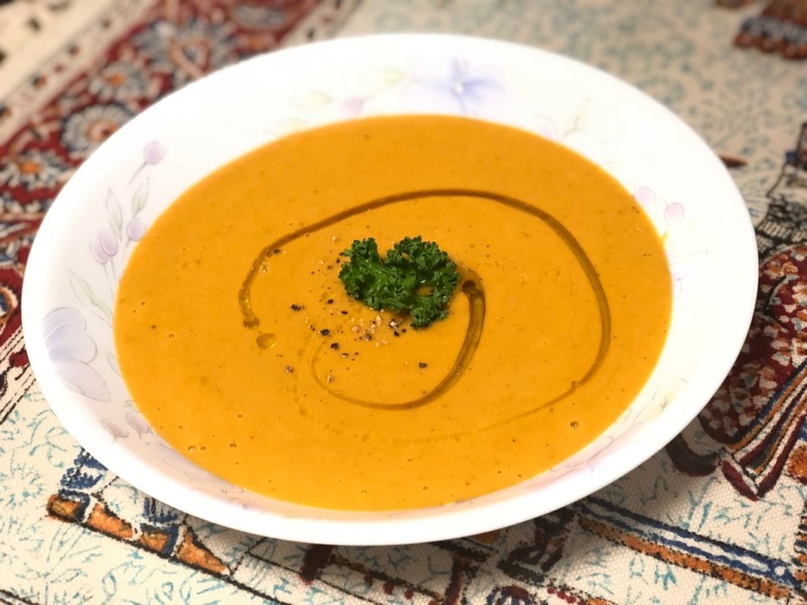 エジプト♡オレンジレンティルのスープの画像