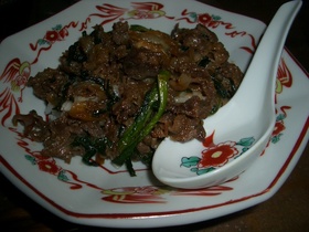 こってり♪牛丼 中華風