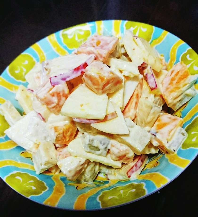 焼き桃の夏サラダ レシピ・作り方