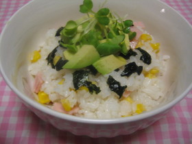 ☆アボカドdeサラダ丼☆