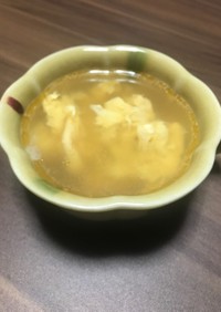 卵しかない日の一汁 中華スープ