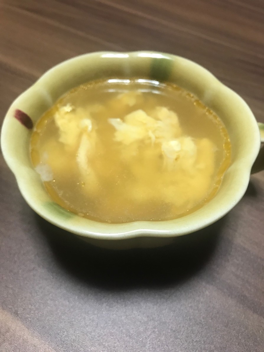 卵しかない日の一汁 中華スープの画像