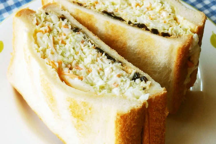 昆布の佃煮で味決まる 沼さん風サンド レシピ 作り方 By まんまるまうちゃん クックパッド 簡単おいしいみんなのレシピが352万品
