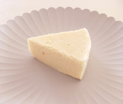 豆腐でなんちゃってレアチーズケーキの写真