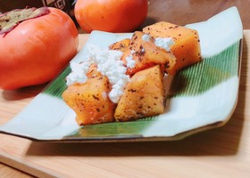 めちゃカンタン次郎柿の紅茶マリネ