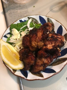 タレに漬け込むだけ。簡単!鳥モモの唐揚げ