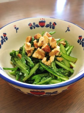 春菊の塩麹和え