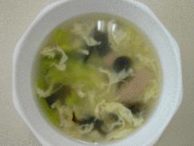 さくさく★レタススープ