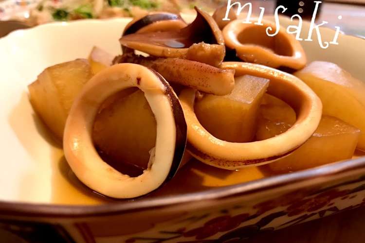よしこのイカと大根の煮物 レシピ 作り方 By Canary Bird クックパッド 簡単おいしいみんなのレシピが365万品