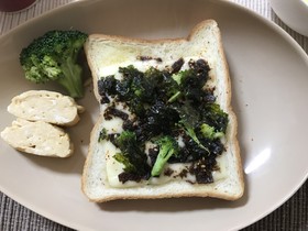 和韓トーストwithふじっこ煮