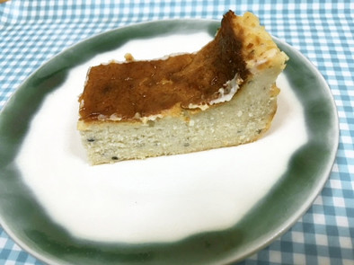 ブルーチーズケーキの写真