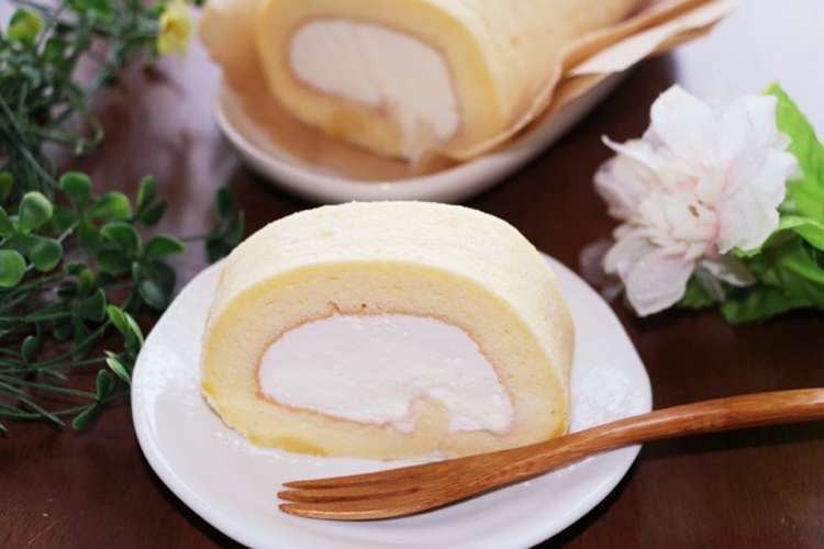 スフレロールケーキ レシピ 作り方 By Maron クックパッド 簡単おいしいみんなのレシピが350万品
