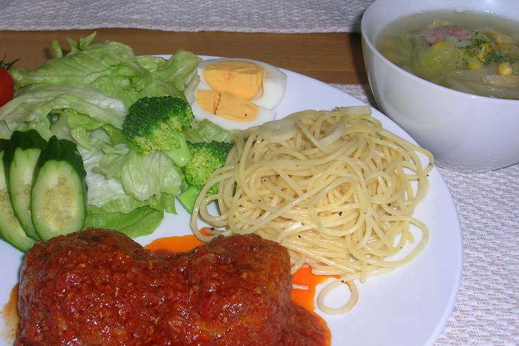 かんたん 煮込みハンバーグ レシピ 作り方 By じょう子 クックパッド