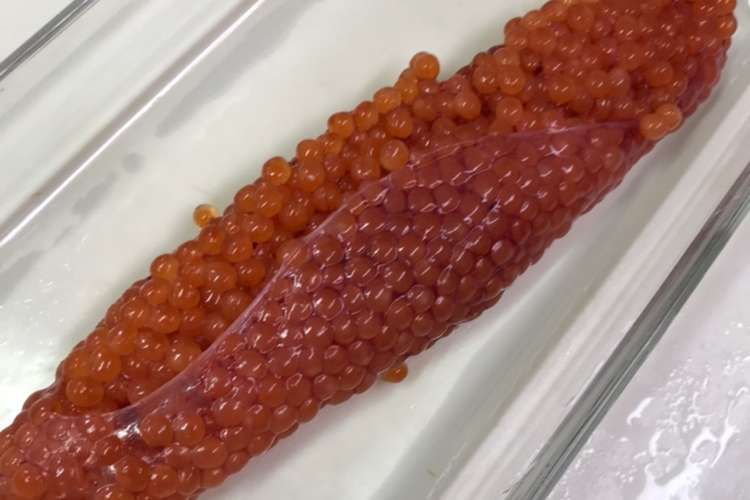 お湯も網も使わない 生すじこのほぐし方 レシピ 作り方 By Dentack クックパッド