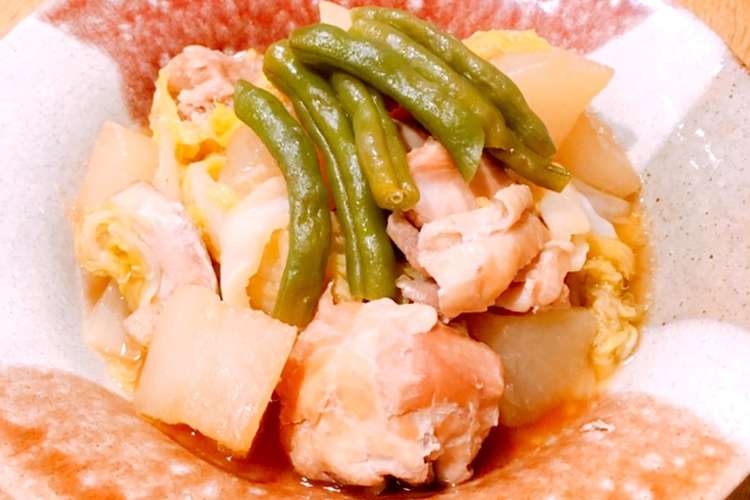 トロトロ白菜と鶏大根の煮物 レシピ 作り方 By Snowflake クックパッド 簡単おいしいみんなのレシピが355万品