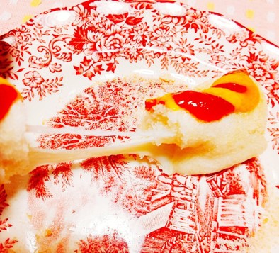 食パン☆チーズドッグ（レンジ）の写真