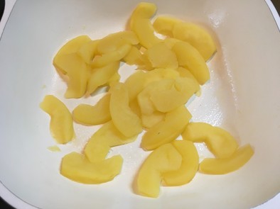 マスター特製簡単煮リンゴの写真