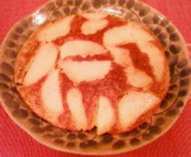 納豆とじゃがいものたまご焼き