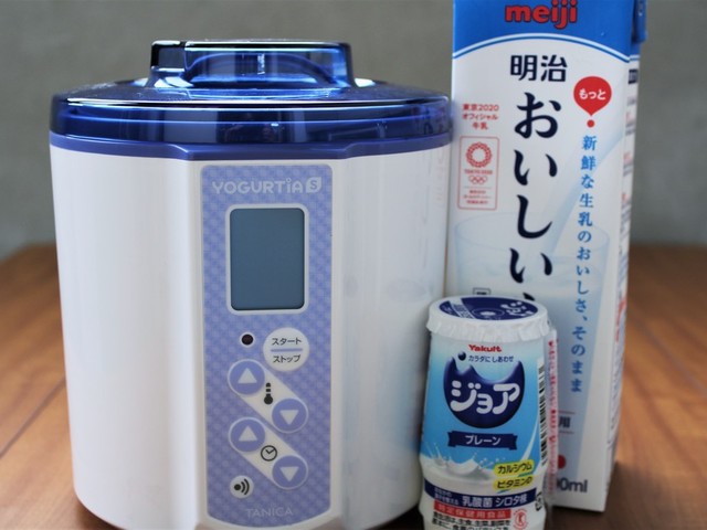 ヤクルト ジョアと牛乳で自家製ヨーグルト レシピ 作り方 By タニカ電器 クックパッド