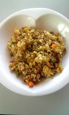 簡単カレーピラフ